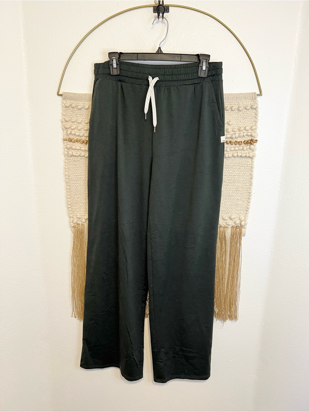 Vuori Halo Wide-Leg Pants Forest Green L